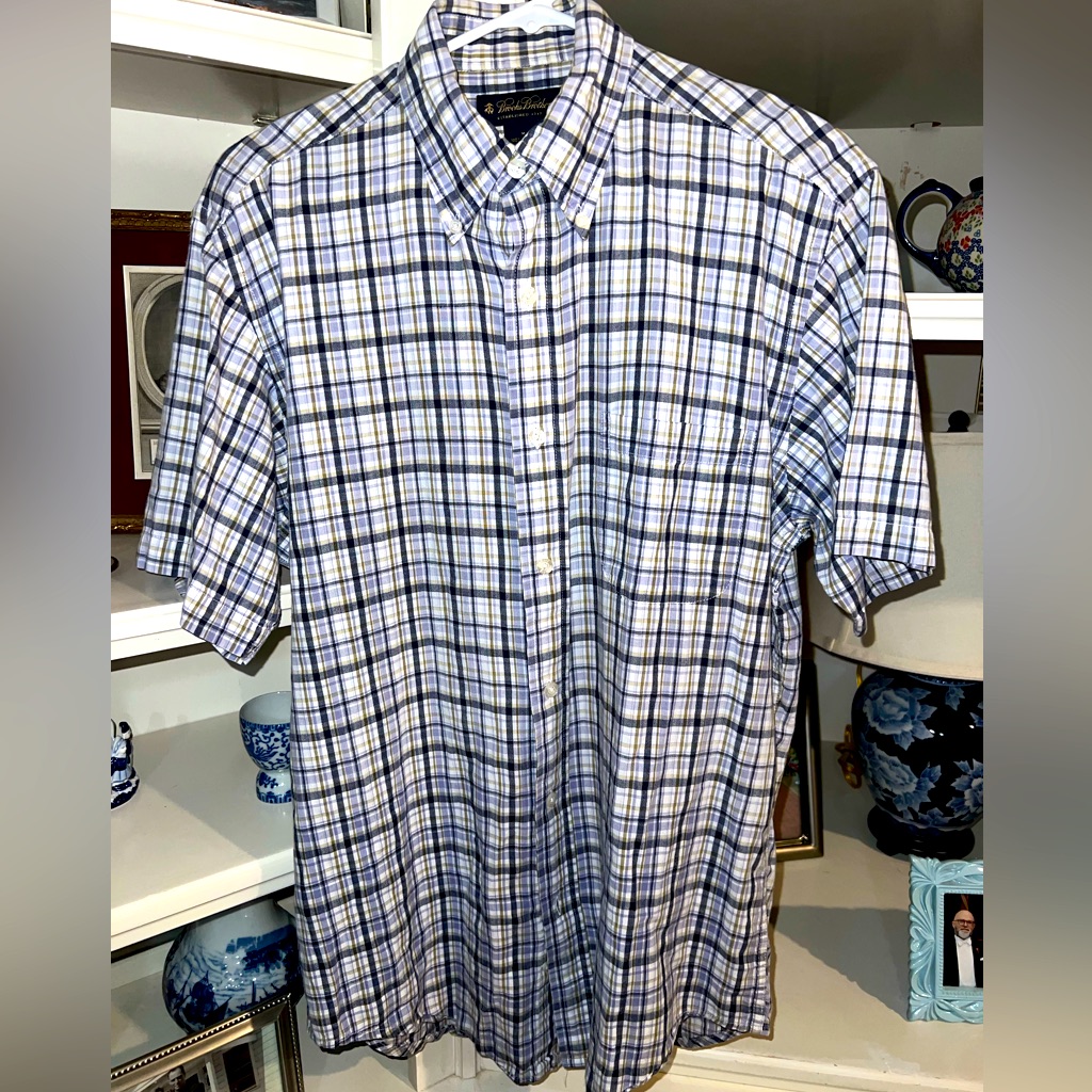 Bogo Weekend Sale Men’s Shirts! Brooks Brothers Lightweight Madras Shirt
